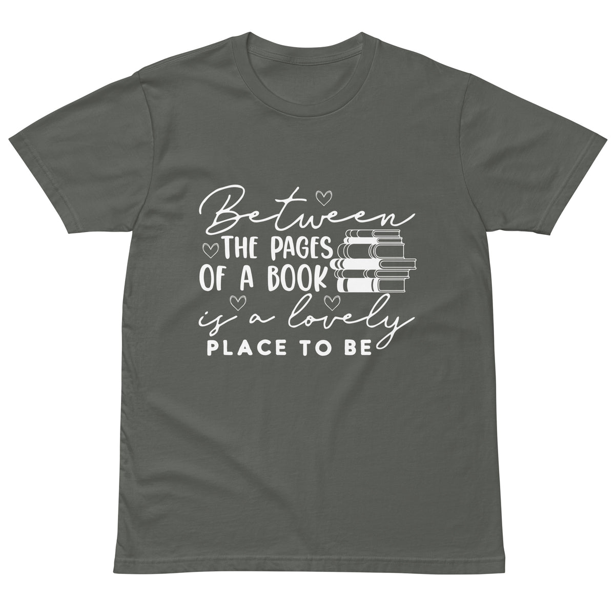 Between the Pages - Literary Inspiration Unisex Tee - - T-shirts