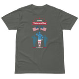 Patriotic Pride - Happy Veterans Day T-Shirt - -