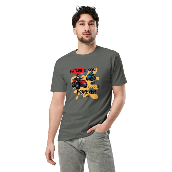 Galactic Bond - Daddy and Son Racing Tee - - T-Shirts