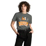 Festive Frights, - Happy Haunting Halloween Tee - - T-shirts