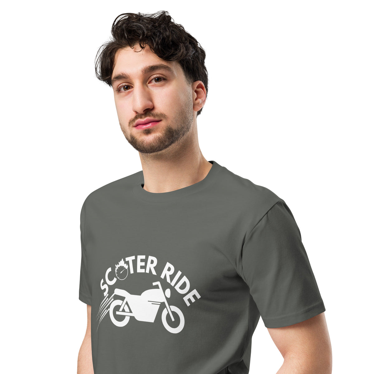 Scoot into Memories - Explore the Open Road with Our Dynamic Tee - - T.shirts