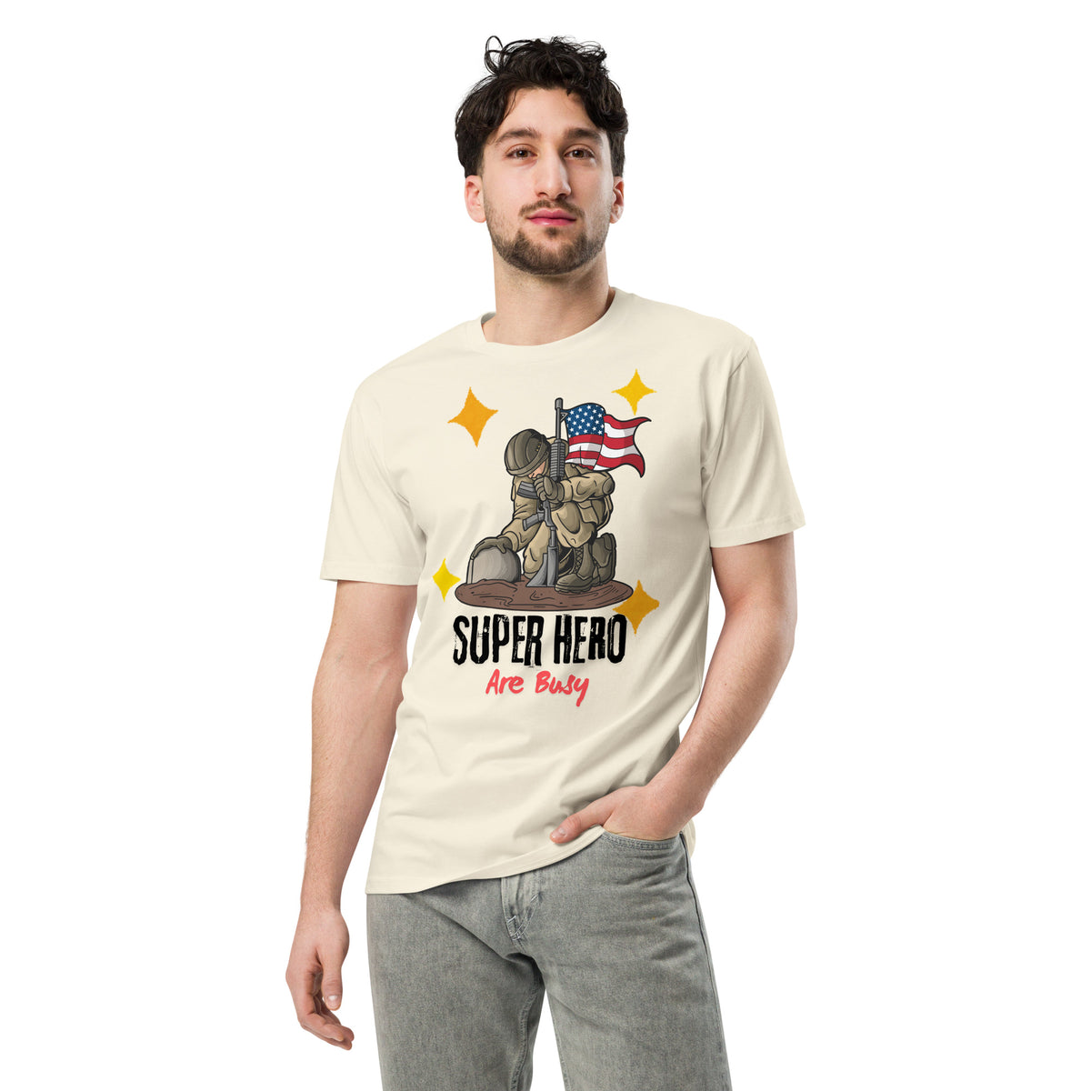 Heroes Off Duty Tee - Embrace the Power of Relaxation - - T-shirts