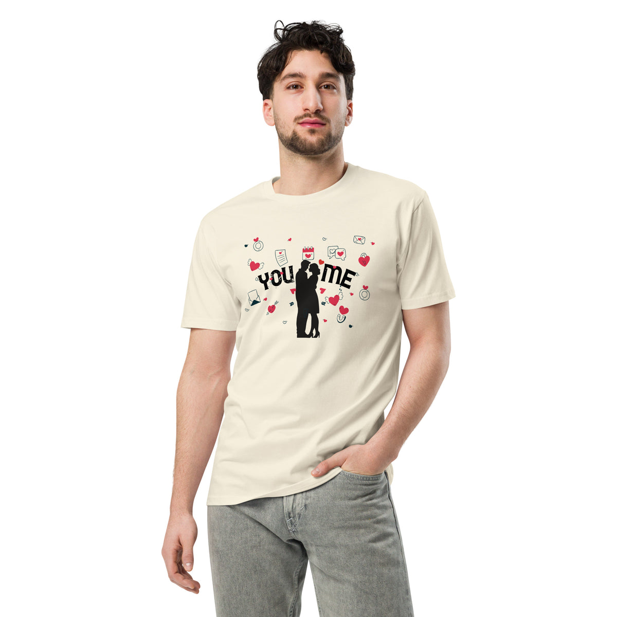 Timeless Affection - You, and Me, Forever Premium T-shirt - - Print Material