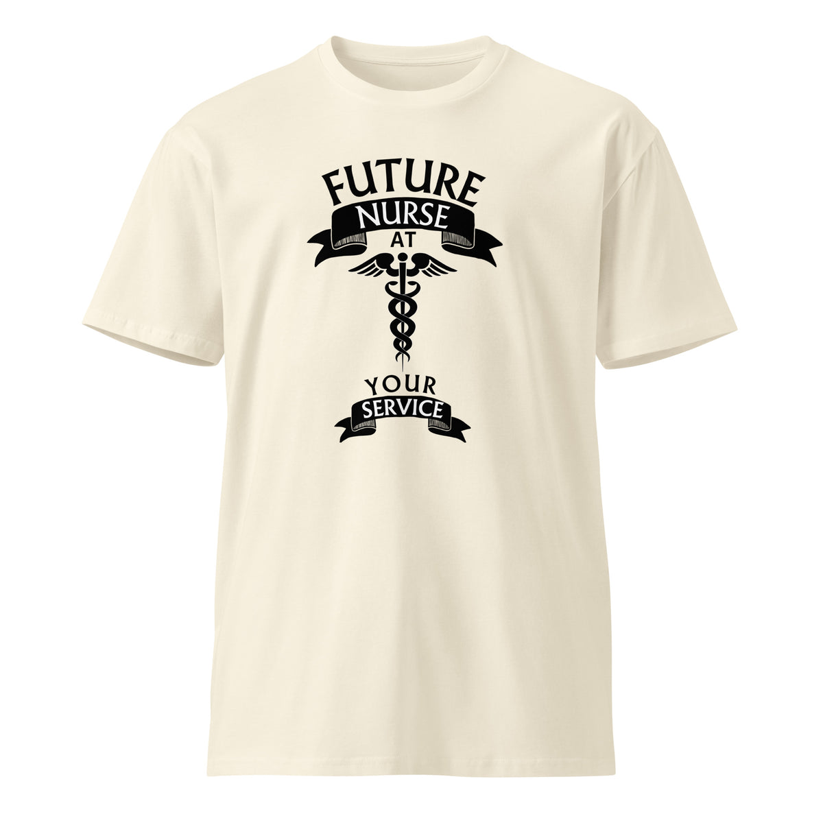 Symbol of Dedication - Nurse Crest T-shirt - Natural - T-shirts