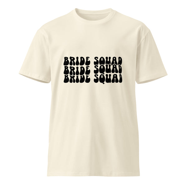 Join the Bride Squad - Discover Our Premium T-Shirt Design - Natural - T-shirts