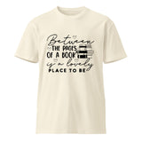 Between the Pages - Literary Inspiration Unisex Tee - Natural - T-shirts