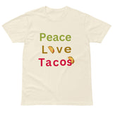 Love Tacos - Love Life - Happy Taco Day Tee - -