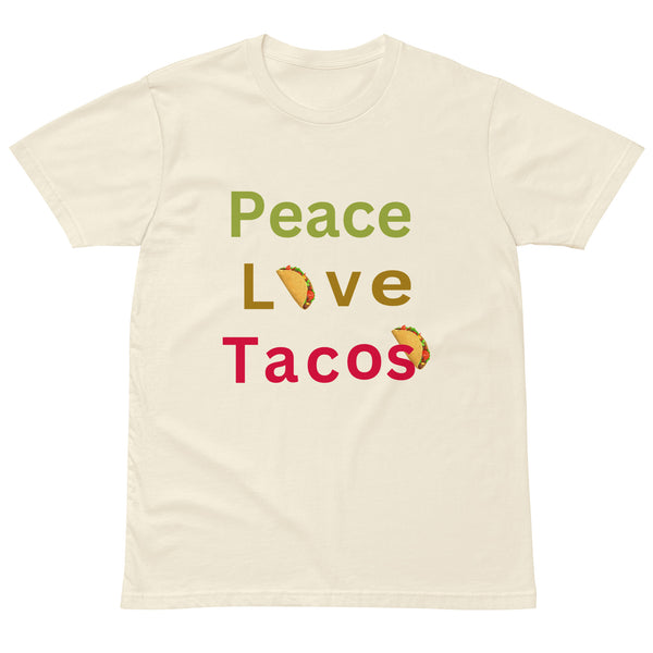 Love Tacos - Love Life - Happy Taco Day Tee - -