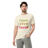 Love Tacos - Love Life - Happy Taco Day Tee - -