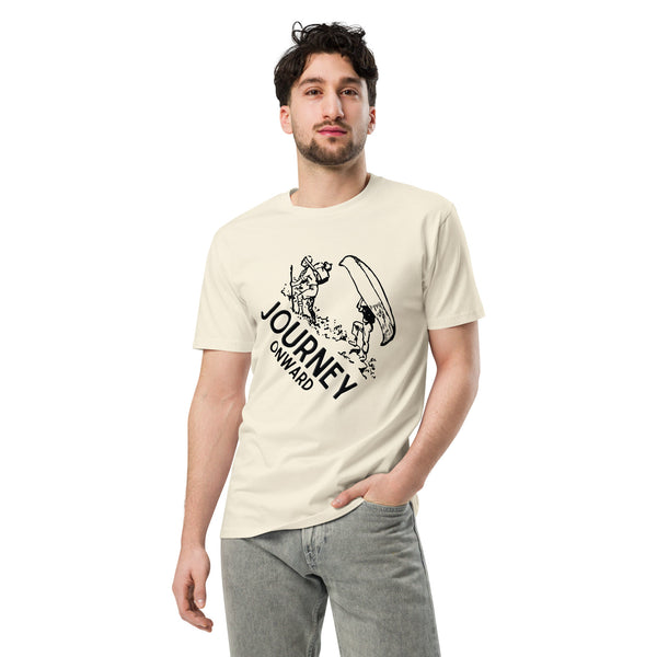 Journey Onward - Adventure-Inspired Tee - Natural - T-shirts