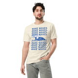 Old & Blue - Make Waves T-Shirt - Natural - T.shirts