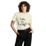 Leap Into Inspiration - Motivational Frog T-Shirt - - T.shirts