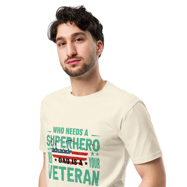 Dad, the Real Superhero - Inspirational T-shirt for Father's Day - - T-shirts