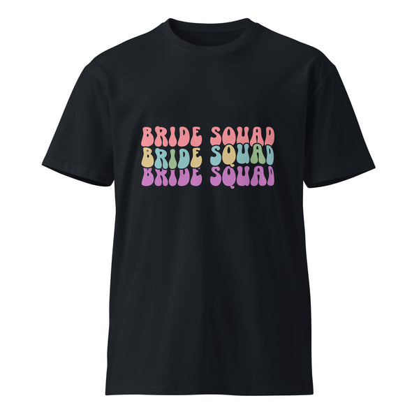 Join the Bride Squad - Discover Our Premium T-Shirt Design - Navy - T-shirts