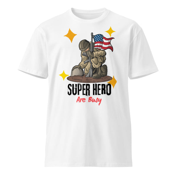 Heroes Off Duty Tee - Embrace the Power of Relaxation - - T-shirts