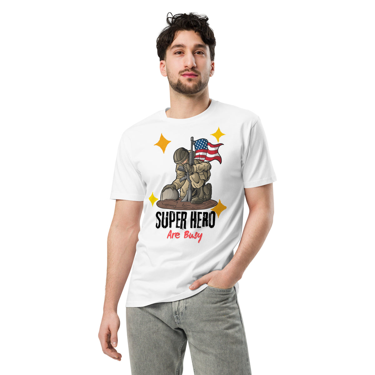 Heroes Off Duty Tee - Embrace the Power of Relaxation - - T-shirts