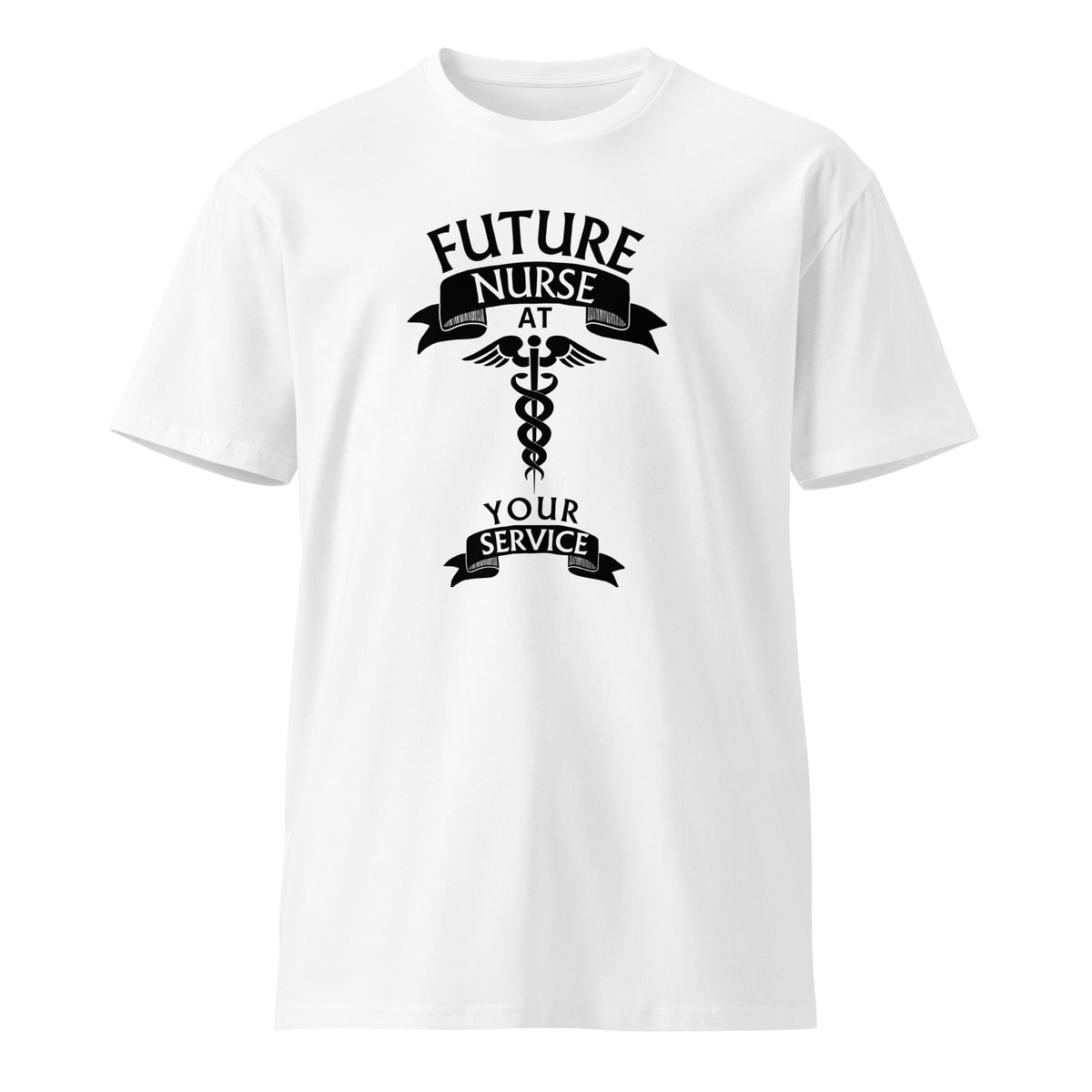 Symbol of Dedication - Nurse Crest T-shirt - White - T-shirts