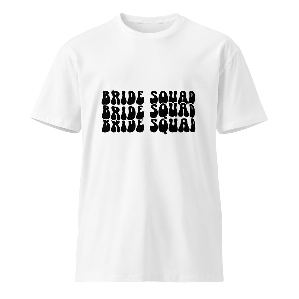 Join the Bride Squad - Discover Our Premium T-Shirt Design - White - T-shirts