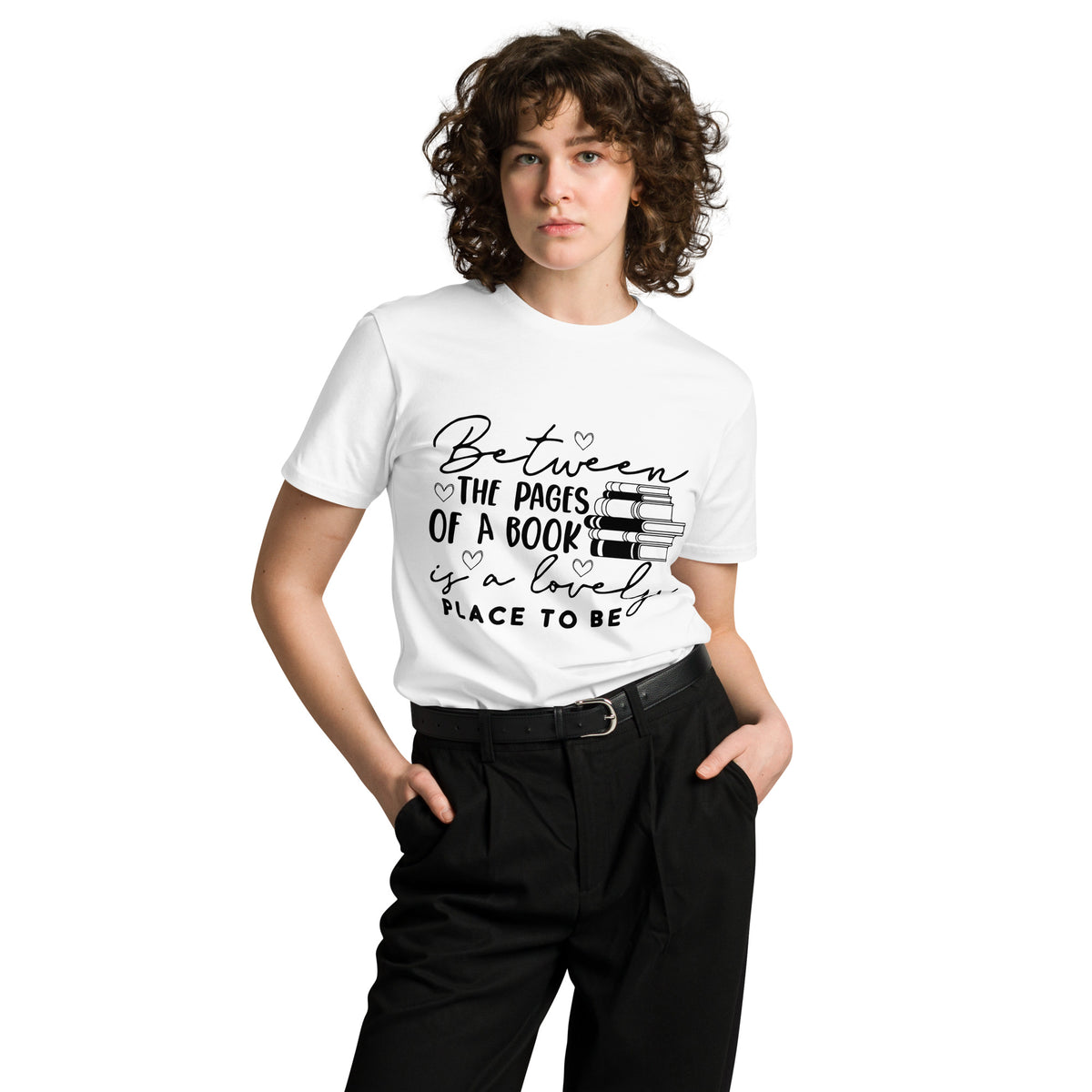 Between the Pages - Literary Inspiration Unisex Tee - - T-shirts