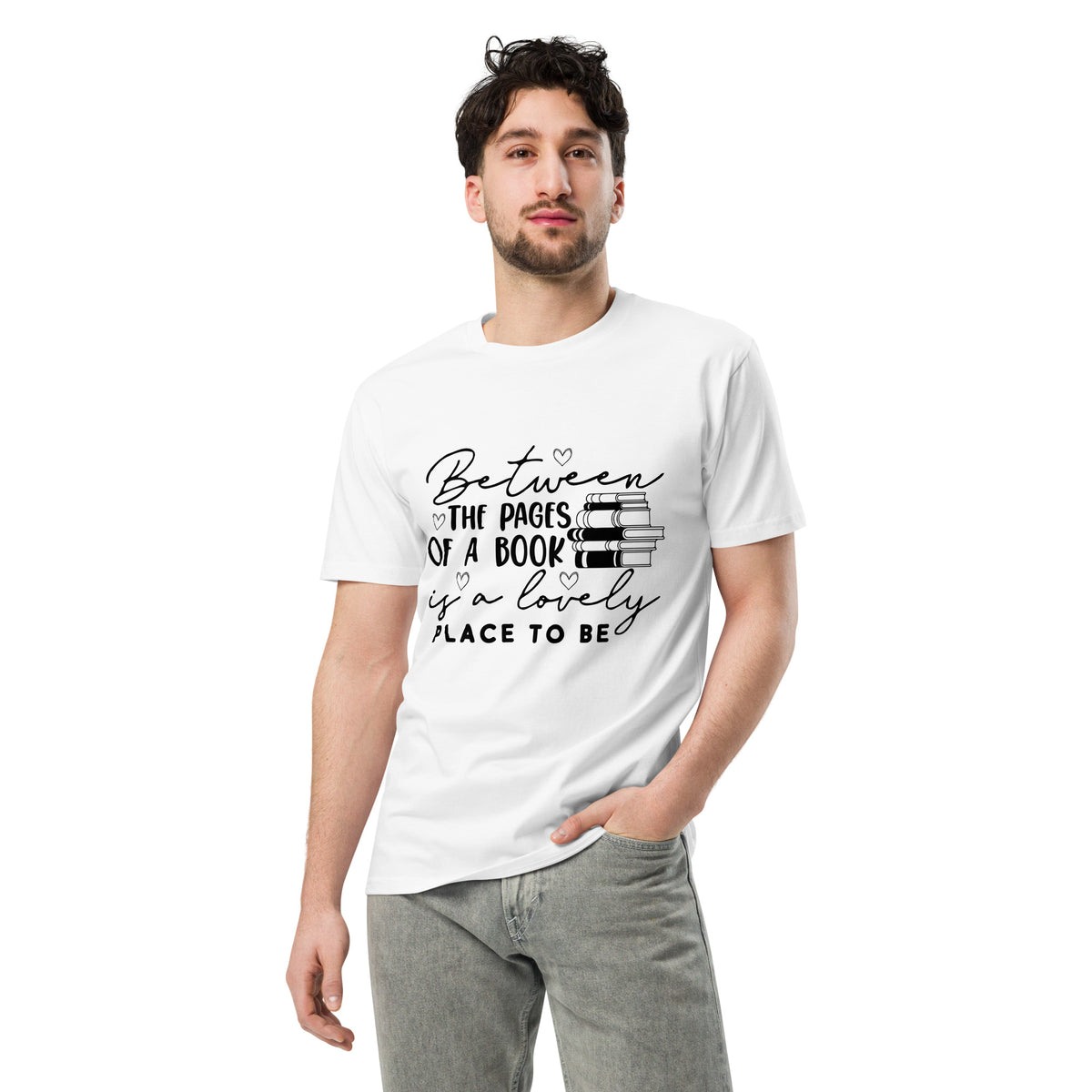 Between the Pages - Literary Inspiration Unisex Tee - - T-shirts