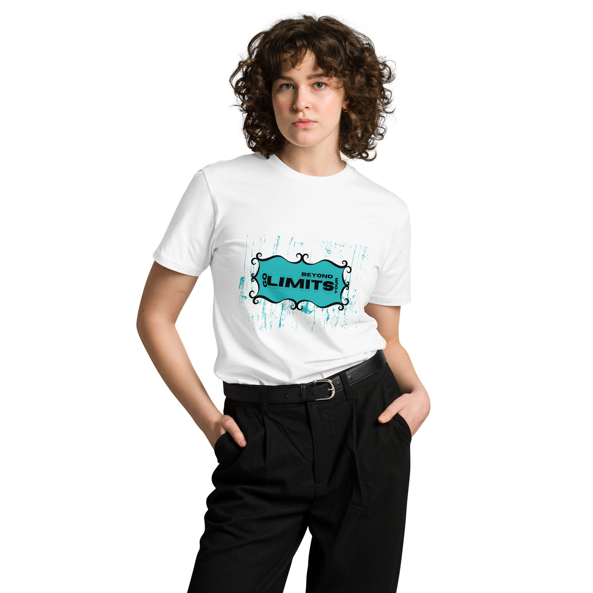 Dynamic Drive - Go Beyond Your Limits - White - T-shirts