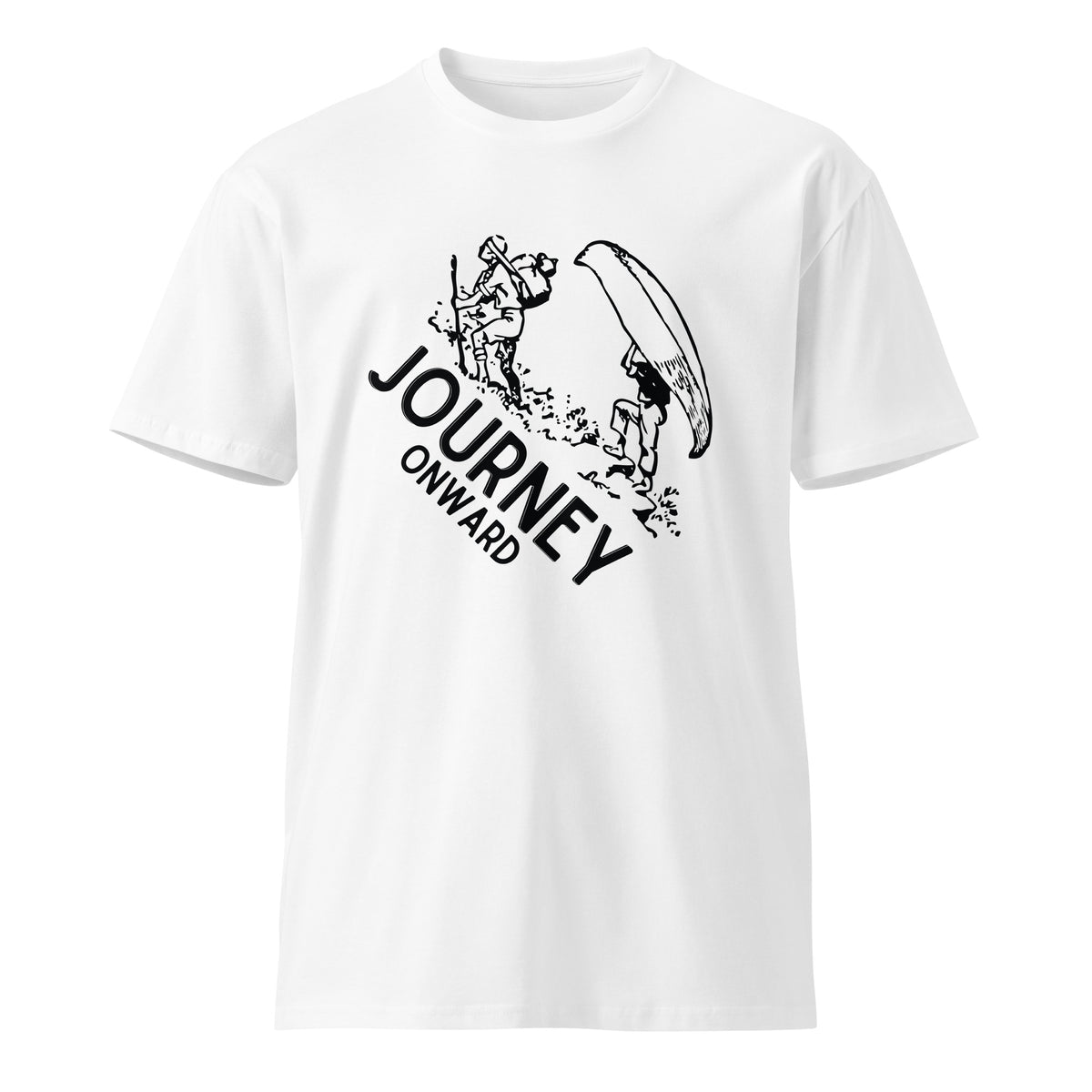 Journey Onward - Adventure-Inspired Tee - - T-shirts