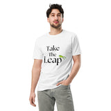 Leap Into Inspiration - Motivational Frog T-Shirt - White - T.shirts