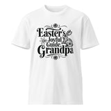 Easter’s Joyful Guide Grandpa Cotton Tee - White - T-Shirts