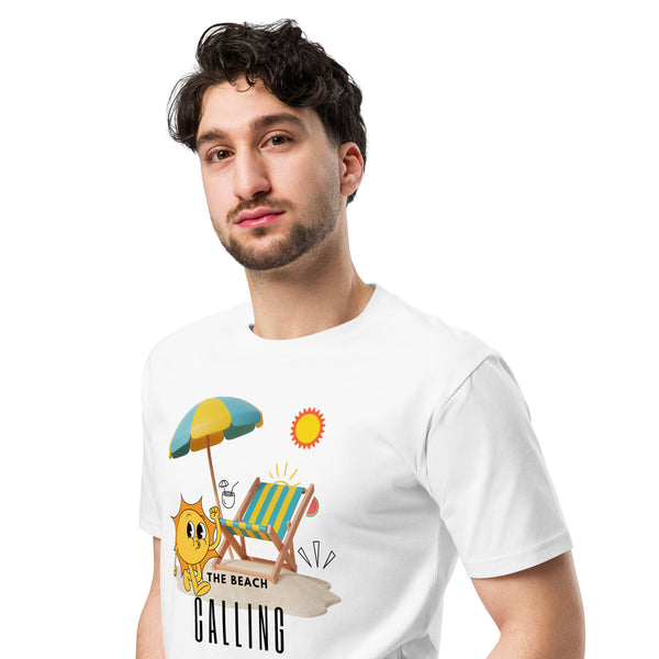 Umbrella Moments - Dive into Sunshine with Our Beach-Inspired Tee - - T-shirts