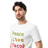 Love Tacos - Love Life - Happy Taco Day Tee - -