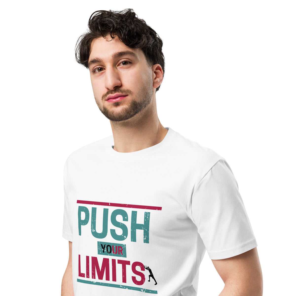 Bold Statements - Push Your Limits T-Shirt - White - T-shirts