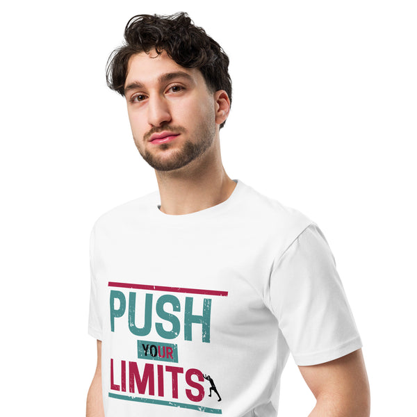 Bold Statements - Push Your Limits T-Shirt - White - T-shirts