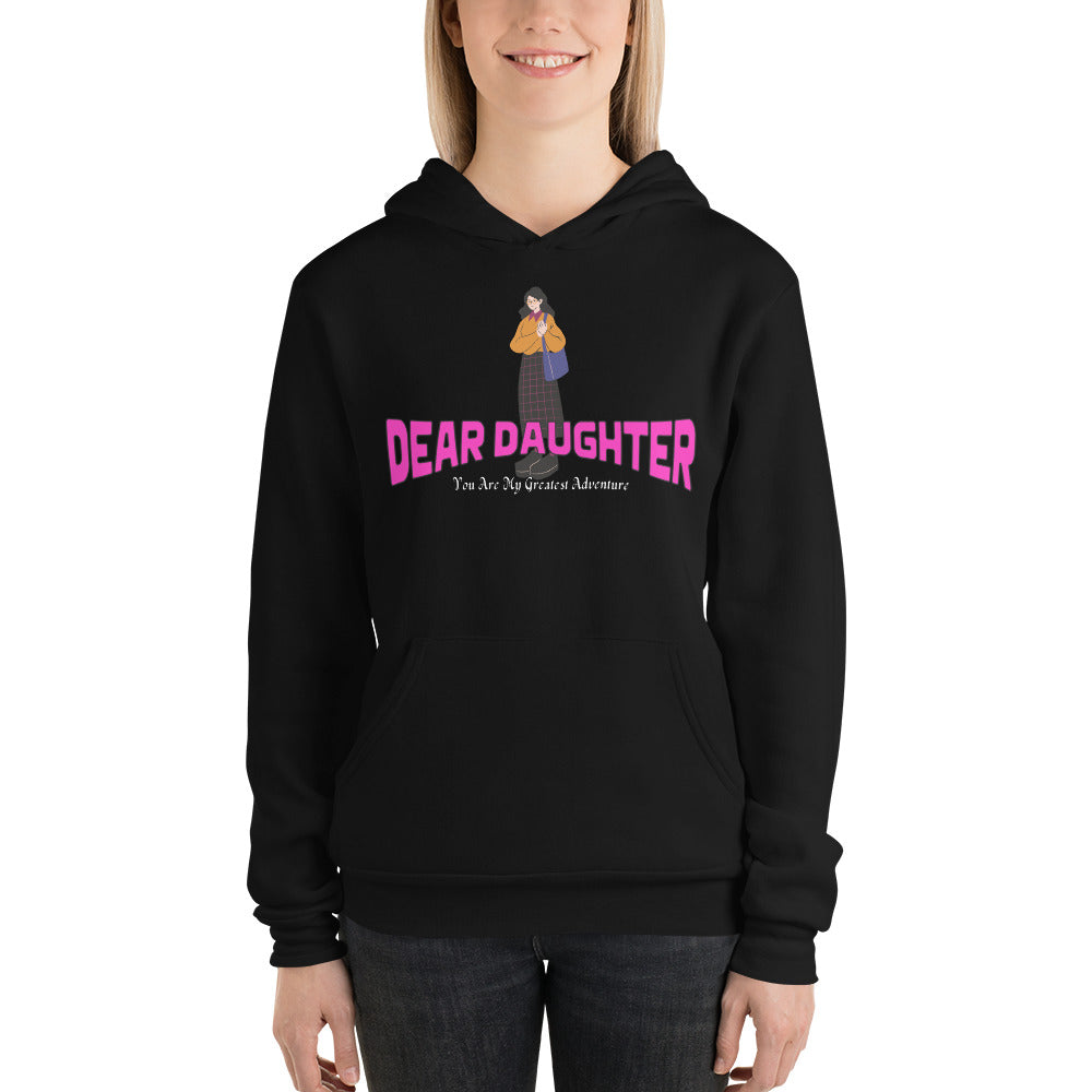 Adventure Awaits - For My Beautiful Daughter - Black - Hoodies