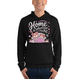 Home is Wherever My Pet Is – A Cozy Tribute for Pet Lovers - - Hoodies