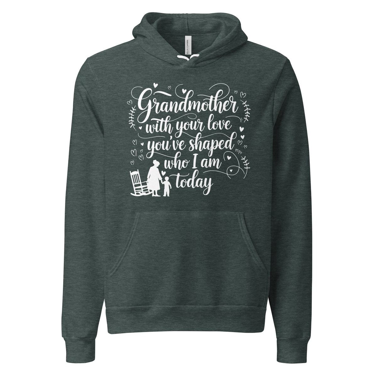 Forever My Friend - A Special Gift for Grandmother - Heather Forest - Hoodies