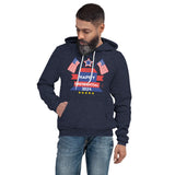 Stand and Be Counted - 2024 Election Hoodie - Heather Navy - Hoodies