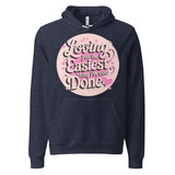 Loving You - The Easiest Choice, Every Day - Heather Navy - Hoodies