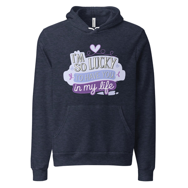 Lucky in Love - A Romantic Gift for Your Partner - - Hoodies