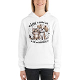 From Purrs to Paws - Celebrate Your Love for Pets - - Hoodies