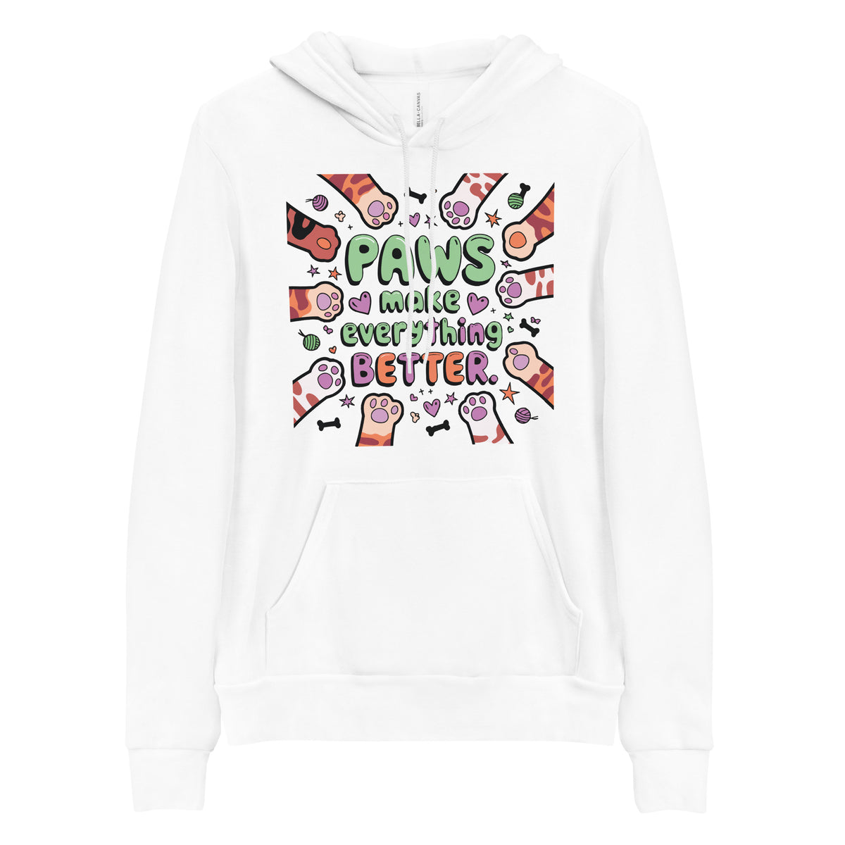 Paws That Touch the Heart – Whiskers and Warmth - - Hoodies