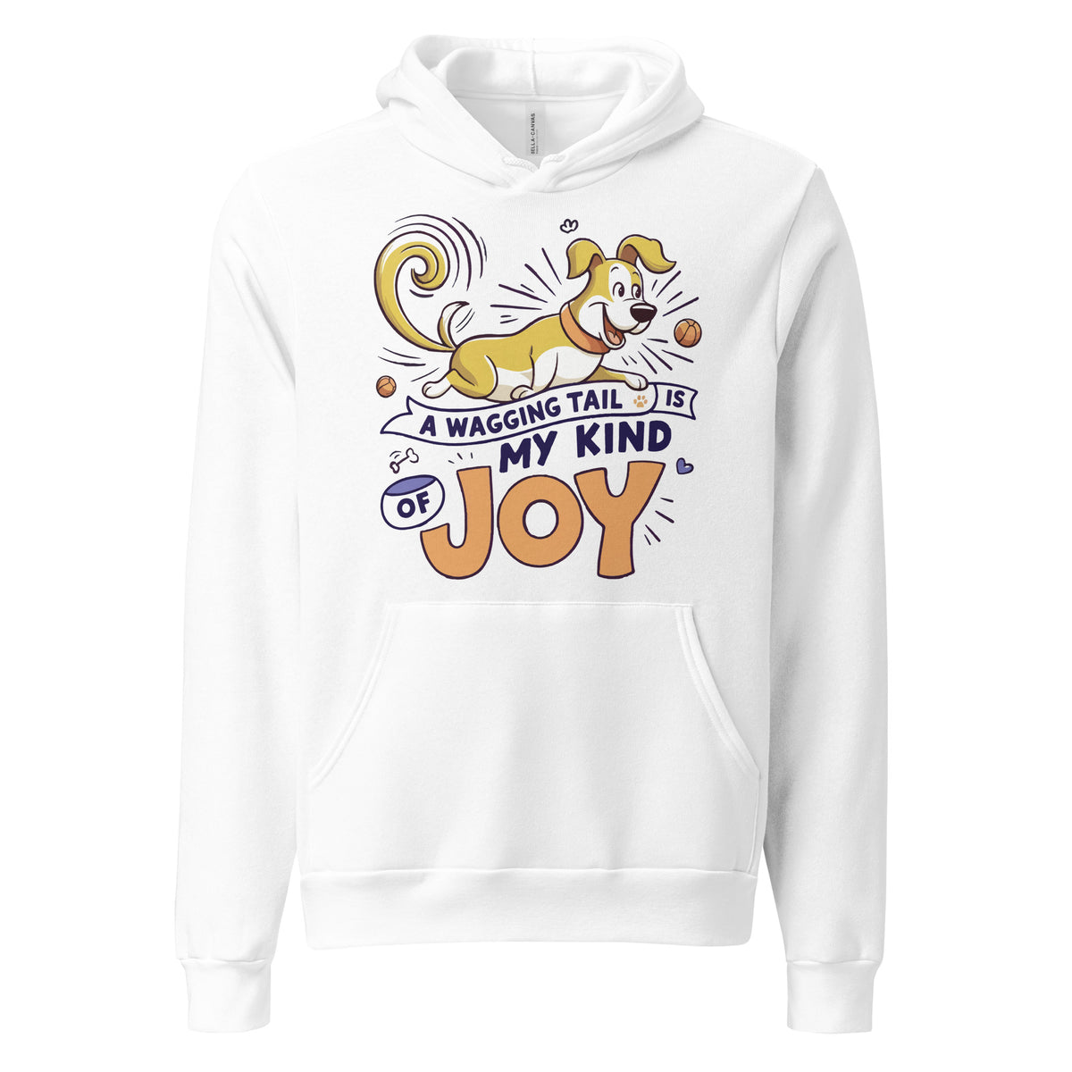 A Wagging Tail, A Happy Heart - Hoodie Edition - - Hoodies