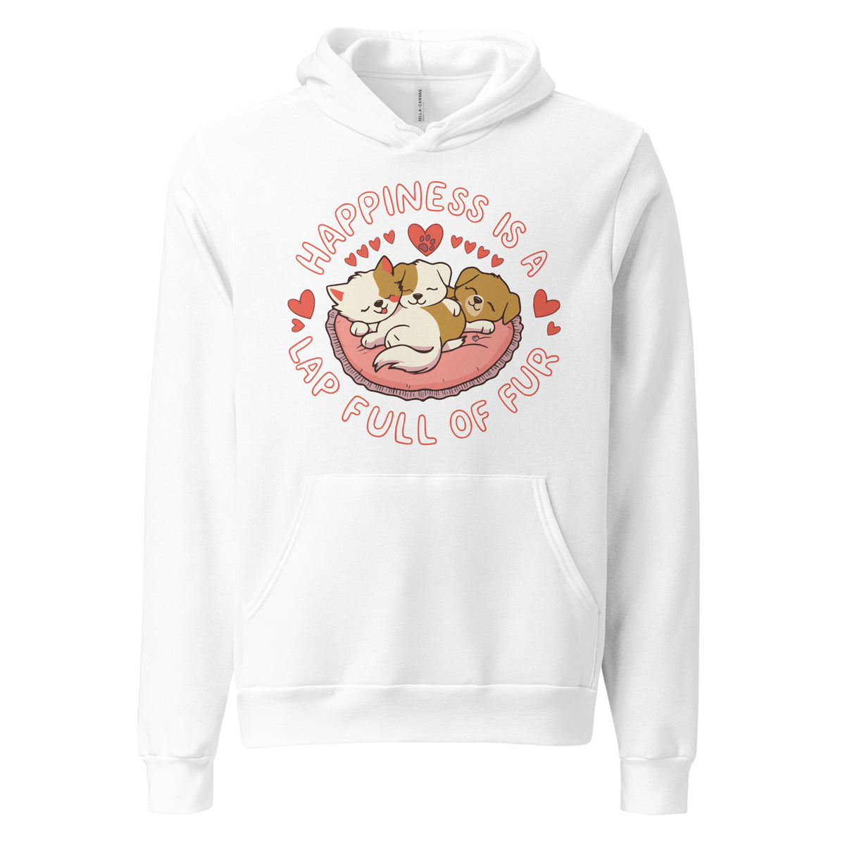 Lap Full of Love – Perfect for Every Pet Enthusiast - - Hoodies