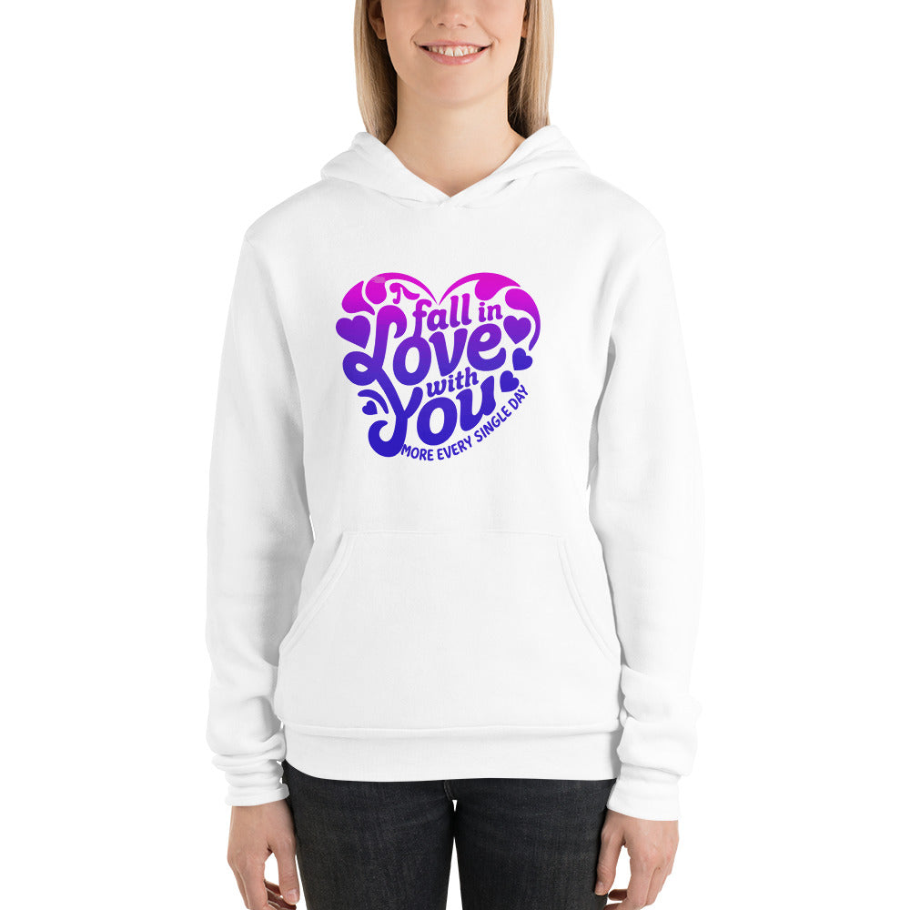 Daily Love, Daily Joy - Express Your Affection with Style - - Hoodies