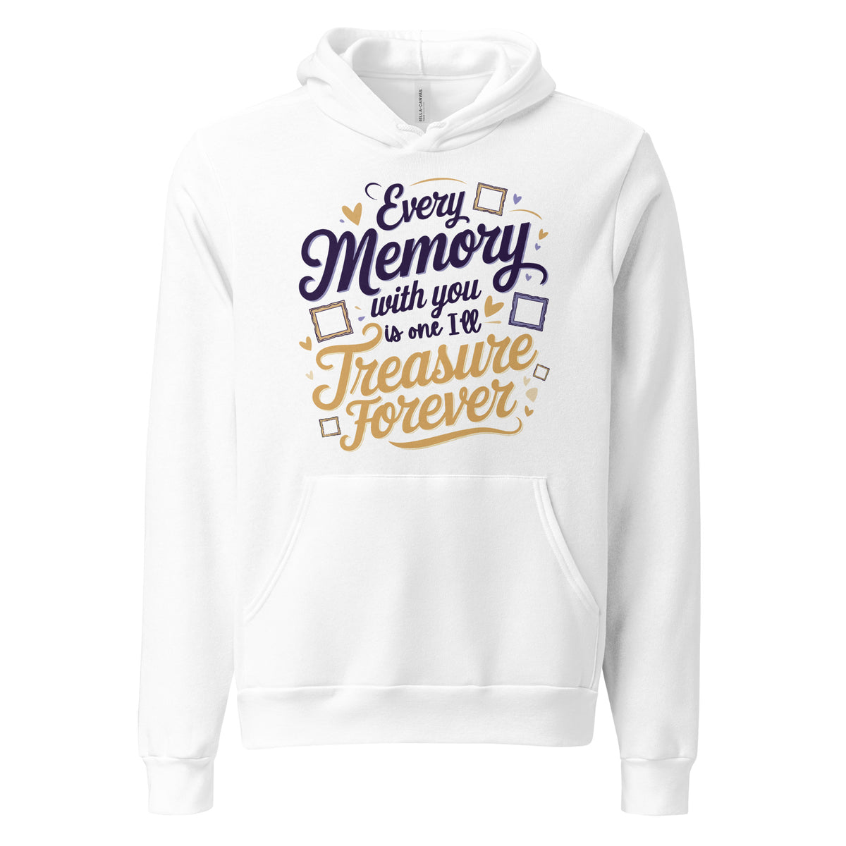 For the Wife Who is Truly Treasured - A Sentimental Statement - - Hoodies