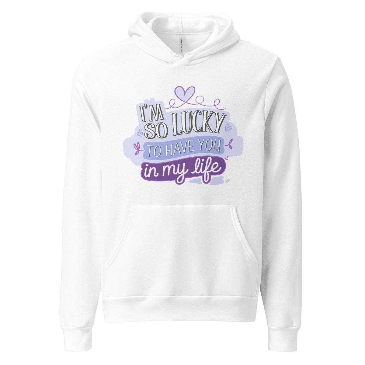 Lucky in Love - A Romantic Gift for Your Partner - - Hoodies