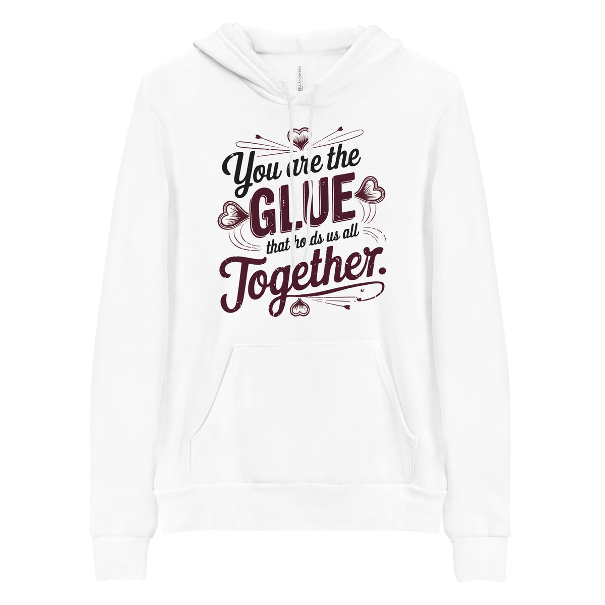 The Glue That Holds Us Together - A Gift for Grandma - - Hoodies