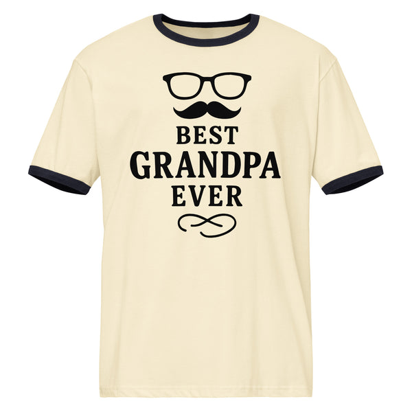 Grandfather Roots of Strength Unisex Ringer T-shirt – Gift - - T-Shirts
