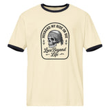 Retro Love Beyond Life Ringer Tee – Perfect Husband Gift - - T-Shirts