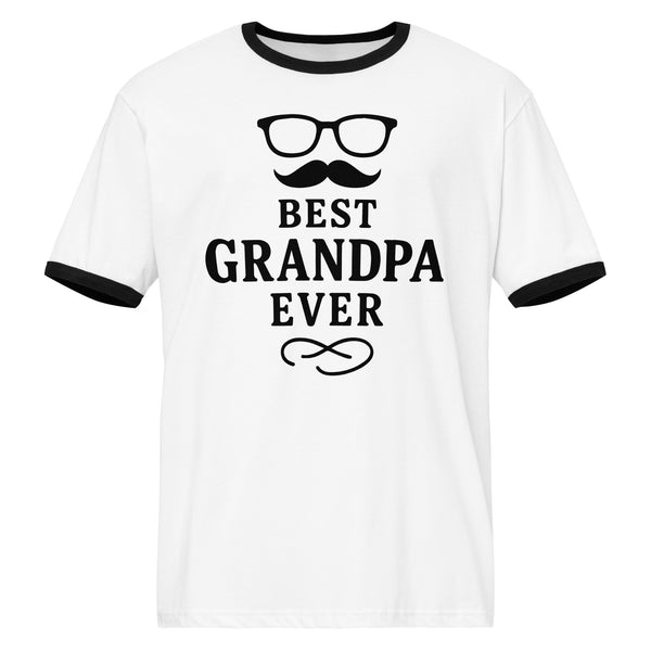 Grandfather Roots of Strength Unisex Ringer T-shirt – Gift - - T-Shirts