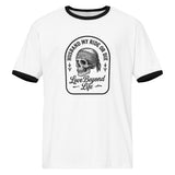 Retro Love Beyond Life Ringer Tee – Perfect Husband Gift - - T-Shirts